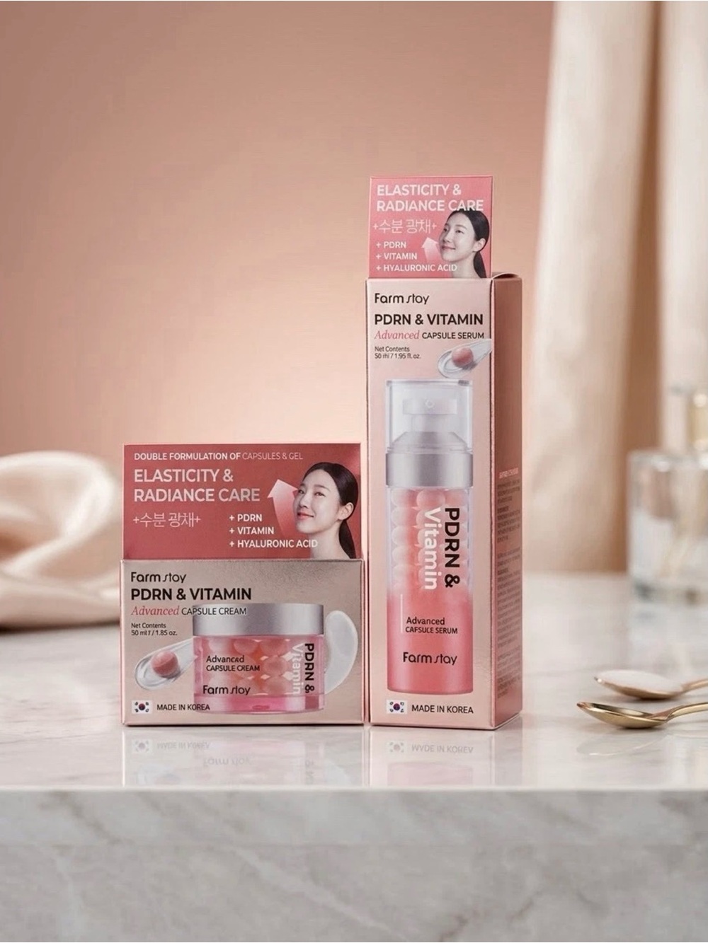 PDRN & Vitamin Capsule Serum — Pink